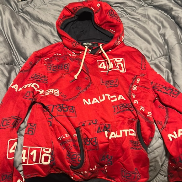 Nautica red hoodie - Picture 1 of 2